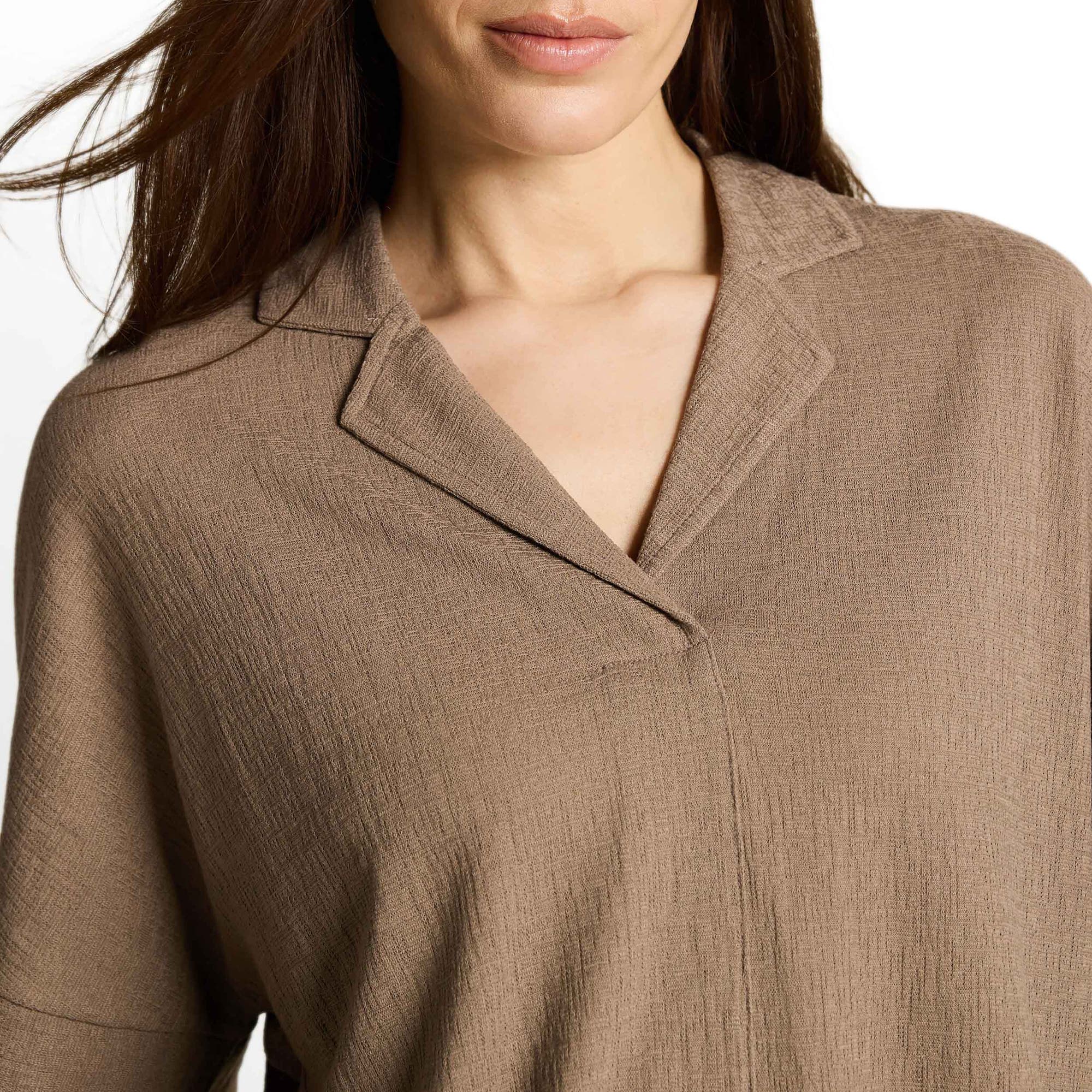 T-shirt Femme taupe
