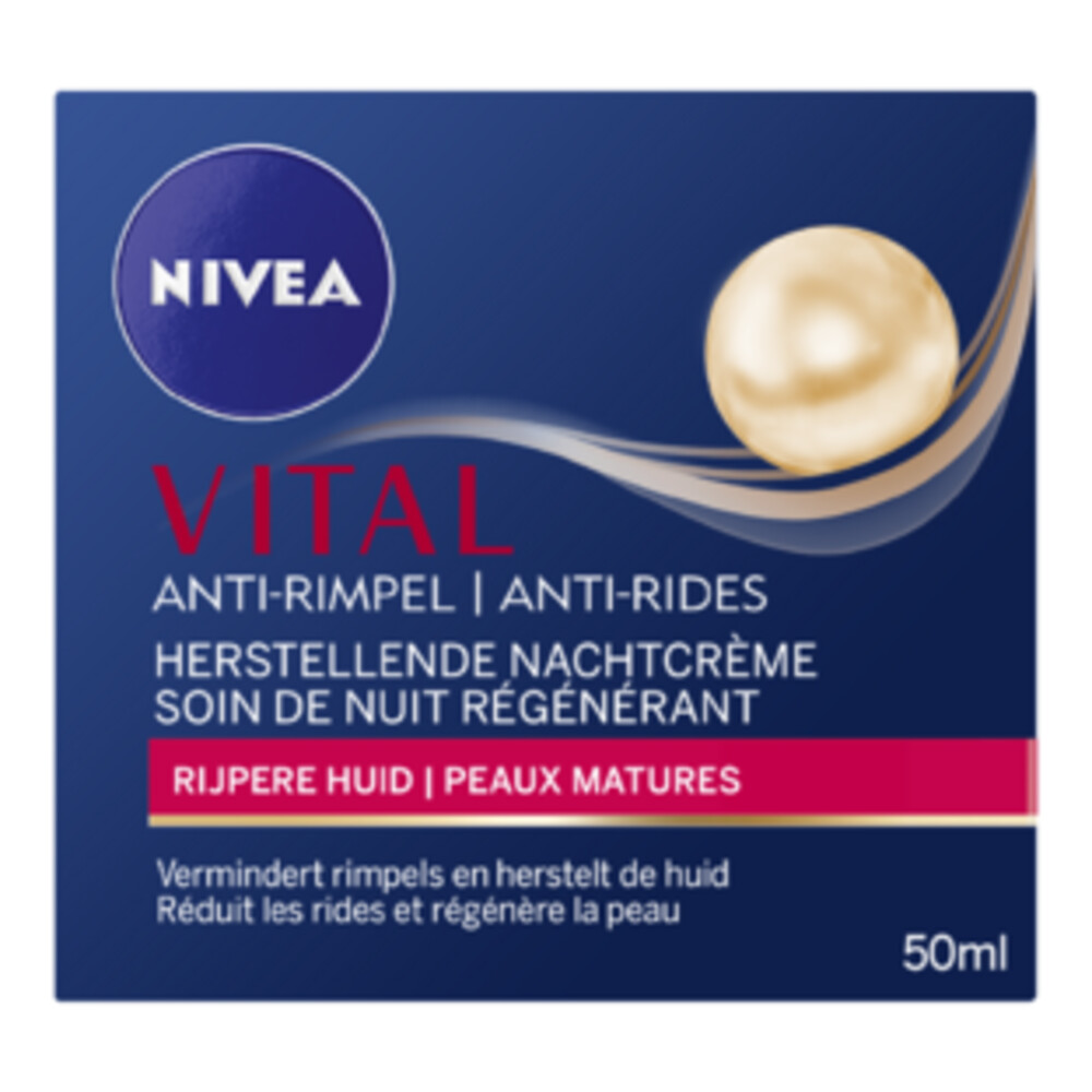Nivea Vital Nachtcrème Herstellend50 ml