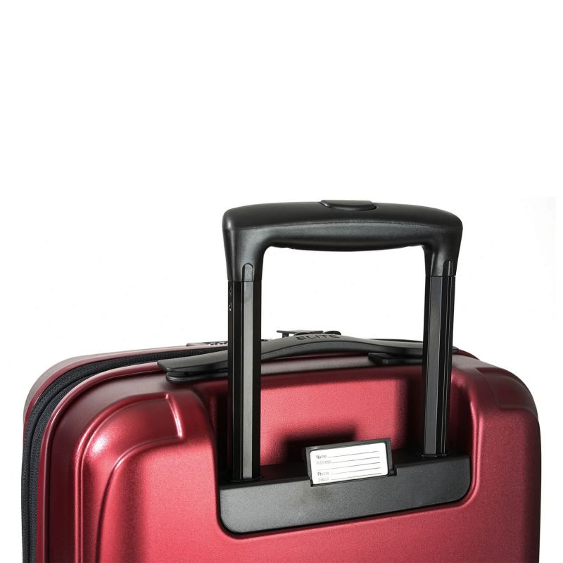 Valise rigide Pure mate Extensible 65cm Bordeaux