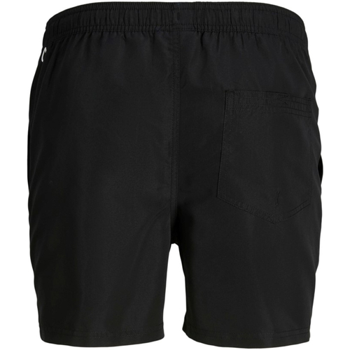 Jack & Jones - 12225961 JPSTFIJI JJSWIM SOLID LY SN BLACK Negro