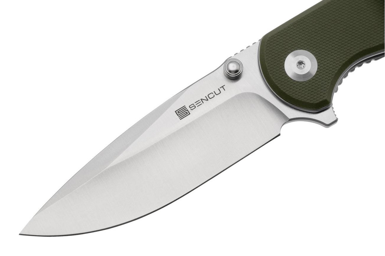 SENCUT Errant S23054B-2 OD Green G10, zakmes