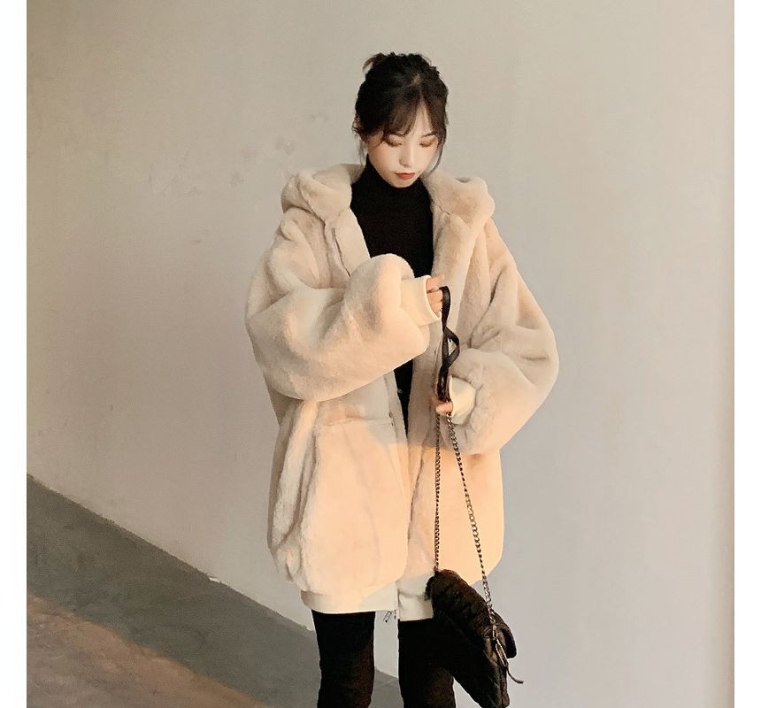 Meatacci - Chenille oversized capuchonjack