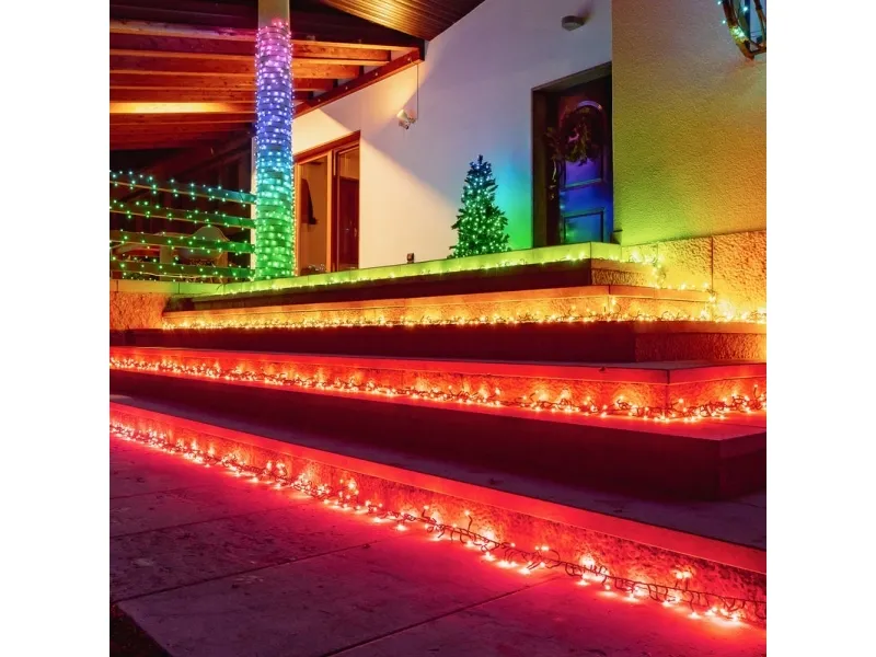 Twinkly Cluster 400 LED'er flerfarvet RGB - 6 meter/400 lys