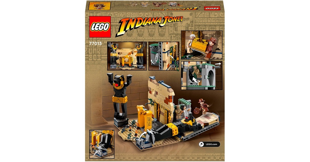LEGOIndiana Jones - Ontsnapping uit de verborgen tombe Constructiespeelgoed  (77013)