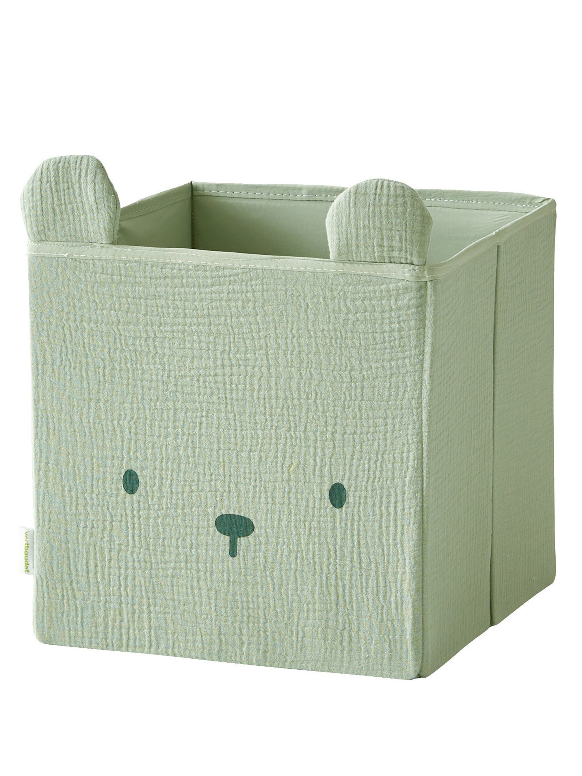Vertbaudet 2er-Set Kinderzimmer Aufbewahrungsboxen pack gelb