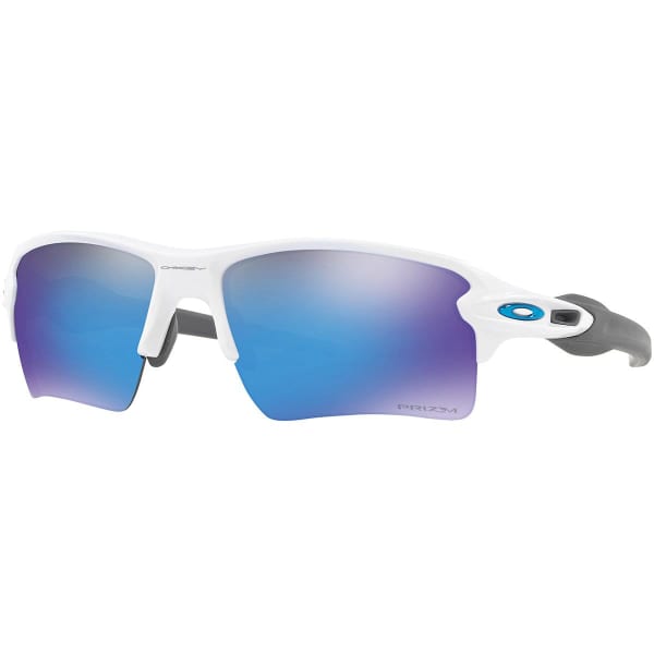 Lunette vélo OAKLEY FLAK 2.0 XL POLISHED WHITE/PRIZM SAPPHIRE