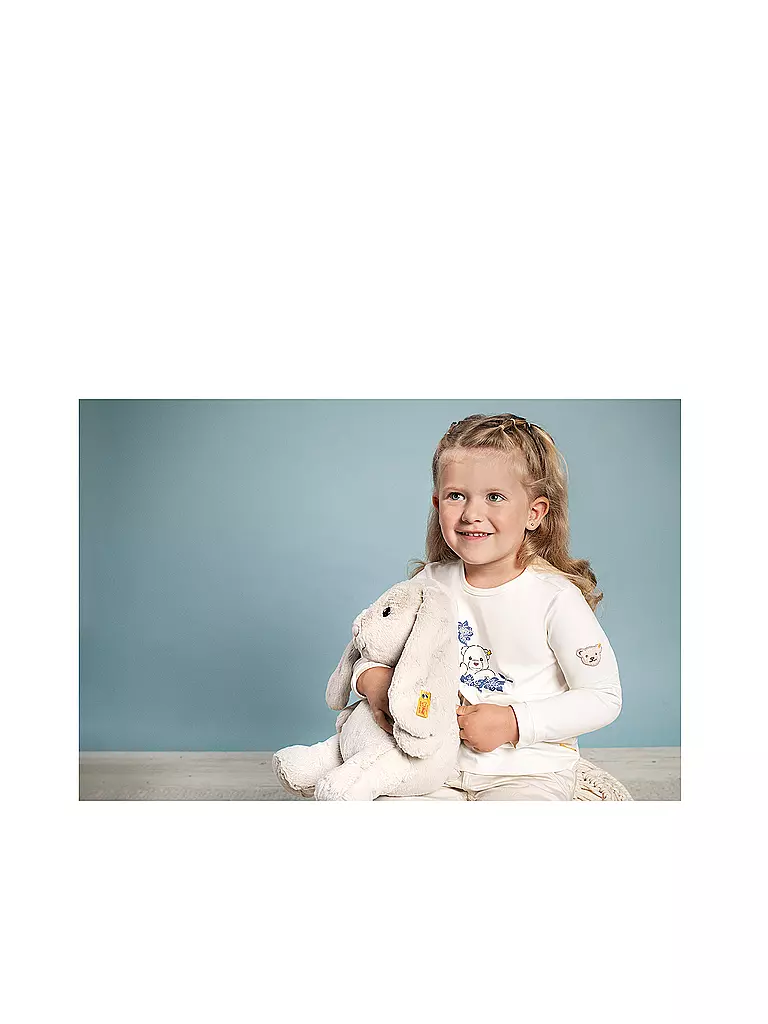 STEIFF Hoppie Hase 48cm hellgrau