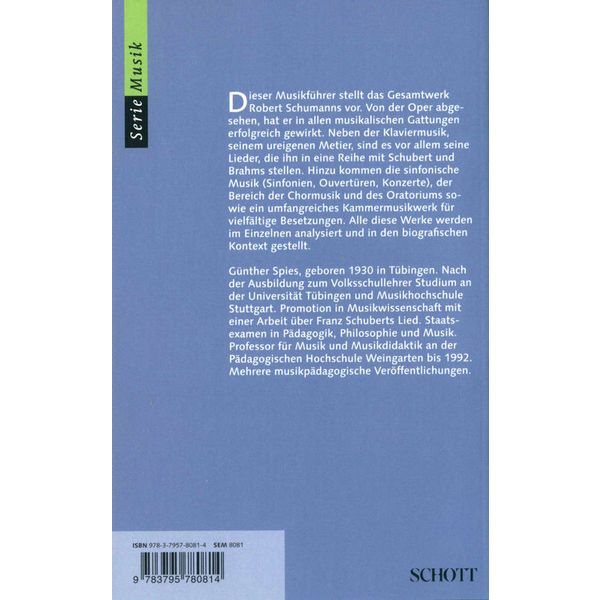 Schott Schumann Musikführer