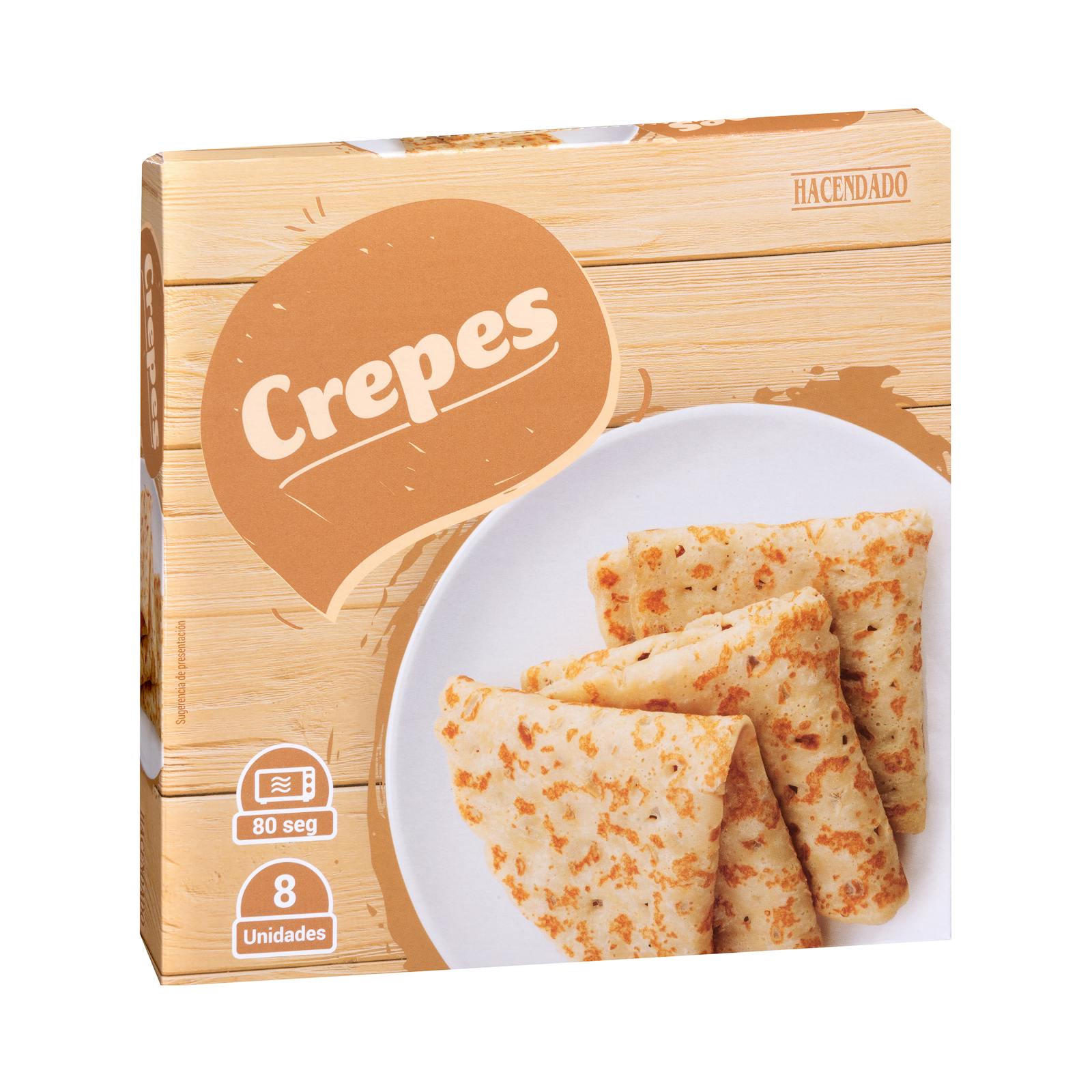Crêpes surgelées Hacendado