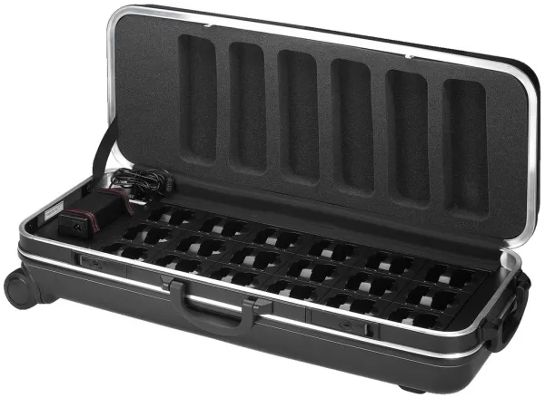 ATS-36C Transport case with intelligent PWM quick-charge function, 36 slots, for ATS-16 series