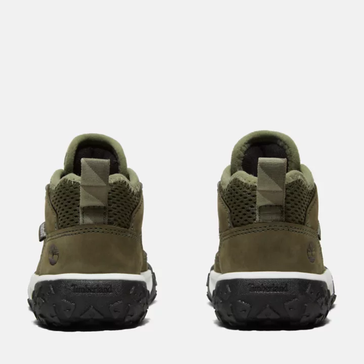 Sapato Oxford GreenStride Motion 6 Super para Crianças na cor Verde Escuro