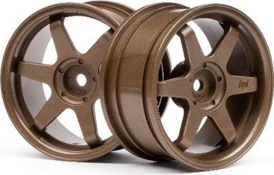 Te37 Wheel 26Mm Bronze - 3Mm Offset - Hp3843 - Hpi Racing