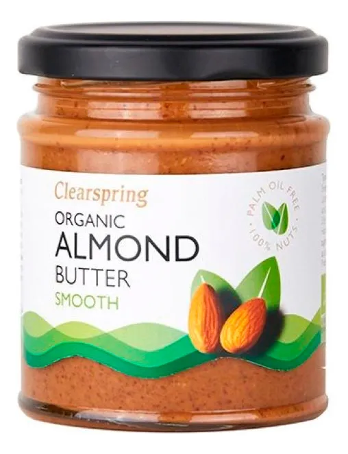 Clearspring Mandelsmør Smooth Ø - 170 g.