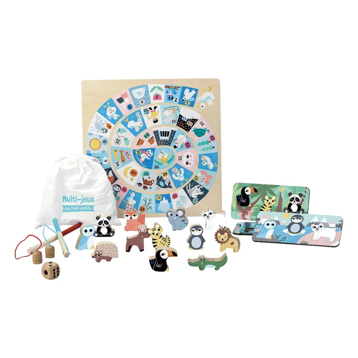 Vilac Coffret 5 jeux pour tout-petits Iceland - Michelle Carlslund