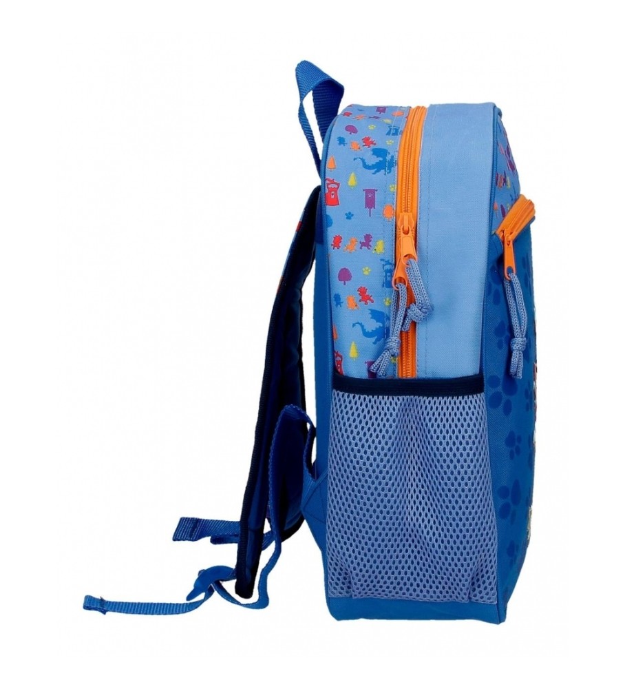 Joumma Bags Mochila Patrulla Canina Rescue Knights 33cm adaptável a carro azul