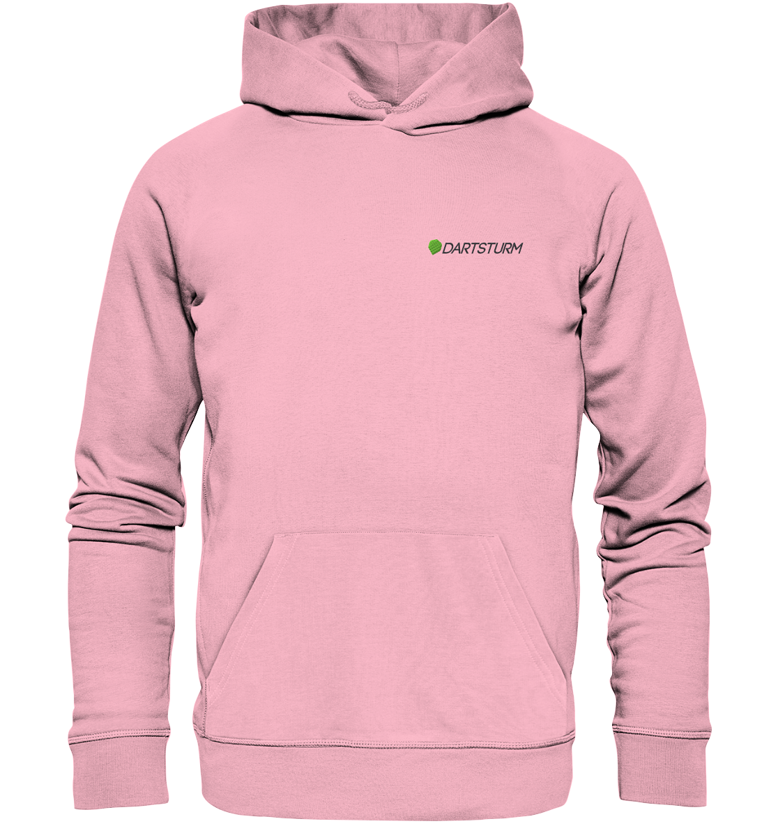 DartSturm - Logo Schwarz Hoodie (Stick)