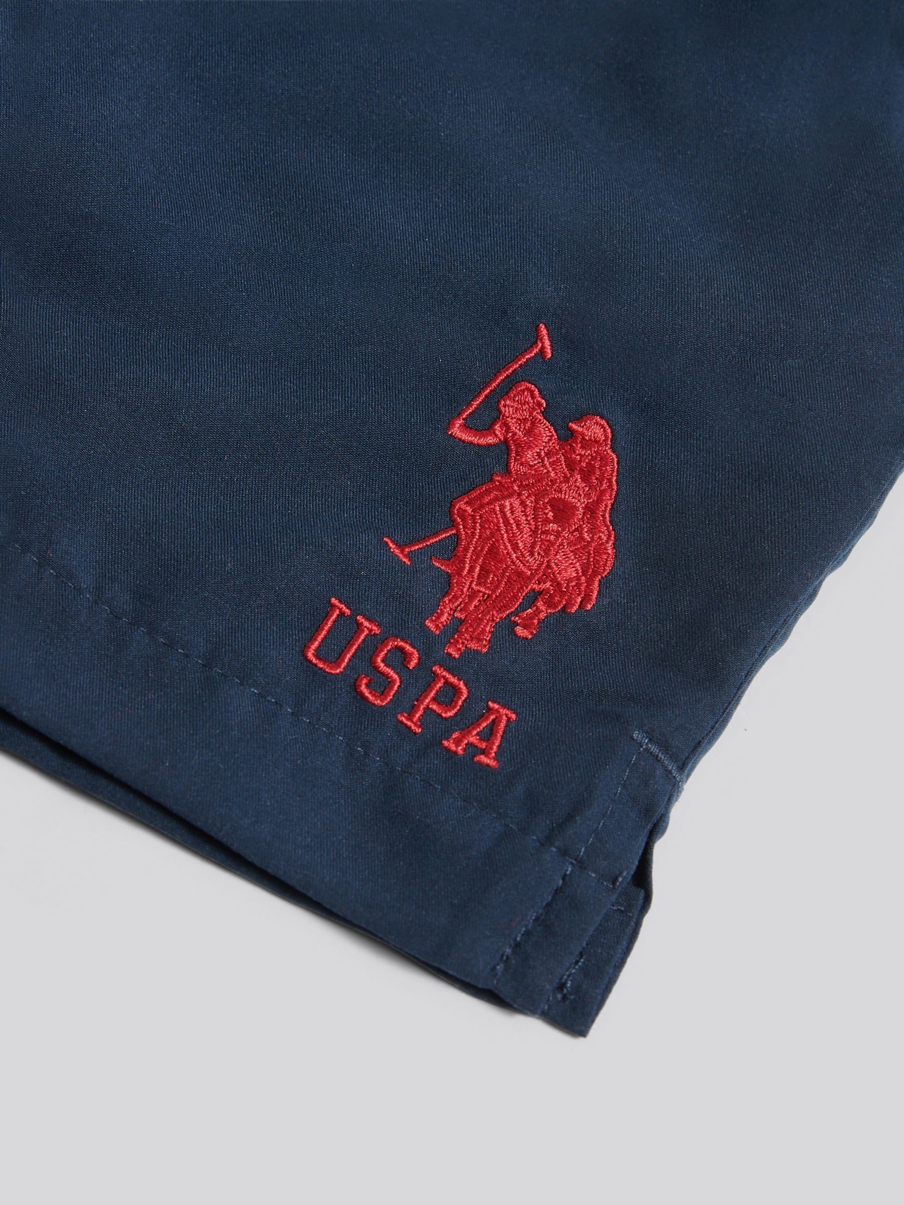 Lichtblauw - U.S. Polo Assn. Player 3 zwemshorts