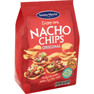Santa Maria Nacho Tortilla Chips 185 g