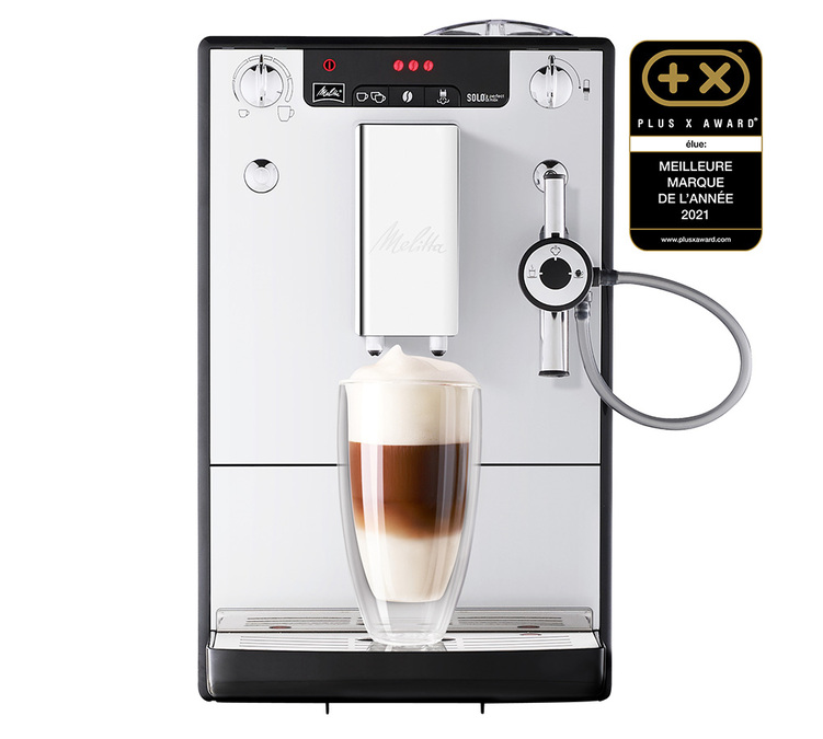 Melitta Caffeo Solo Perfect Milk Argent E 957-103 Coloris:Argent