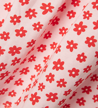 Name It Kjole - NkfVigga Spencer - Parfait Pink/Rød flowers