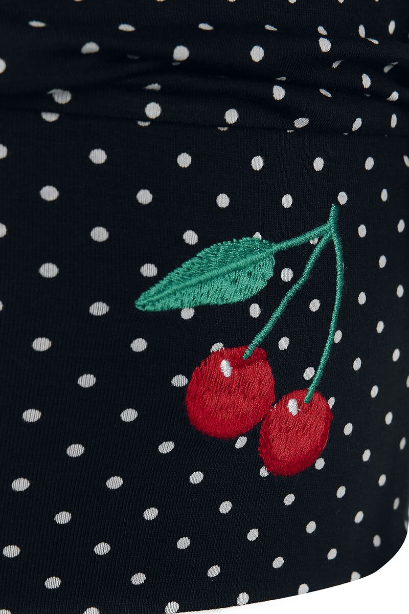 Haut Manches Longues Amples À Pois | Pussy Deluxe T-shirt manches longues