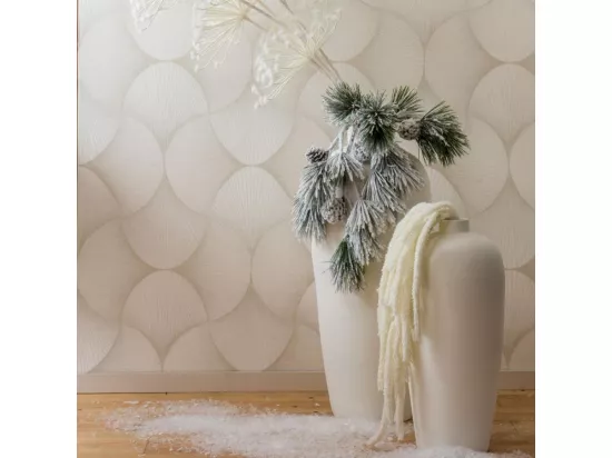 Vase Baki Blanc 80 cm