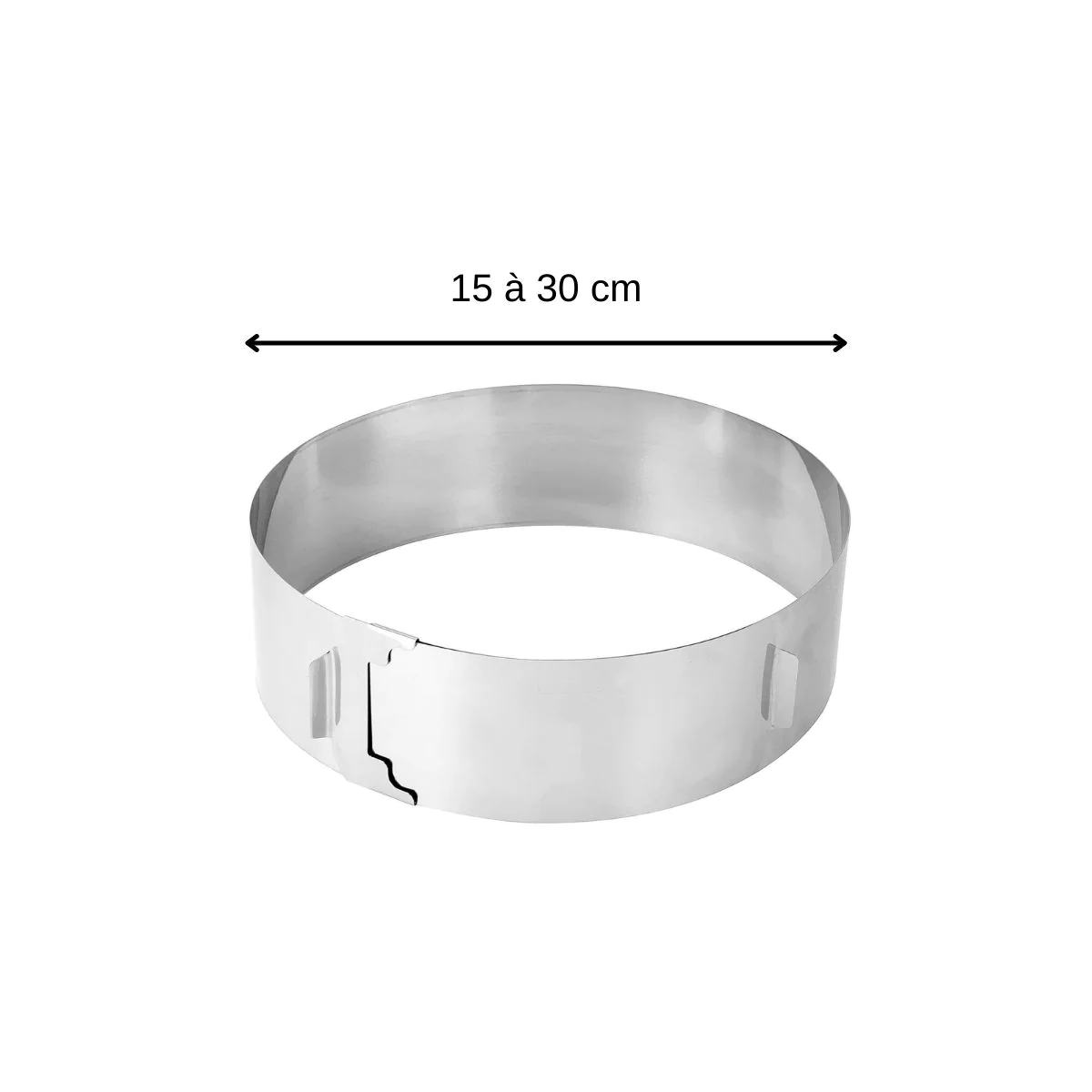 Cercle à pâtisserie réglable Smart Pastry Zenker