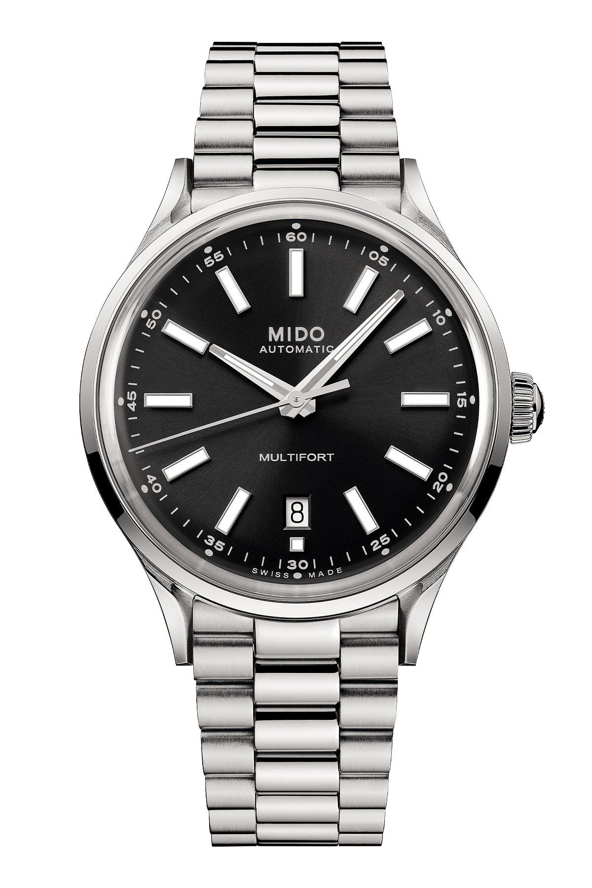 Mido Multifort Patrimony Powerwind Schwarz