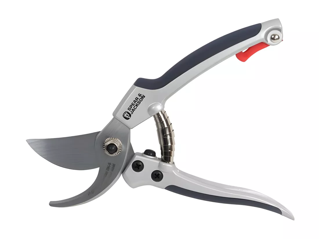 Sécateur bimatière en acier et aluminium 20 cm