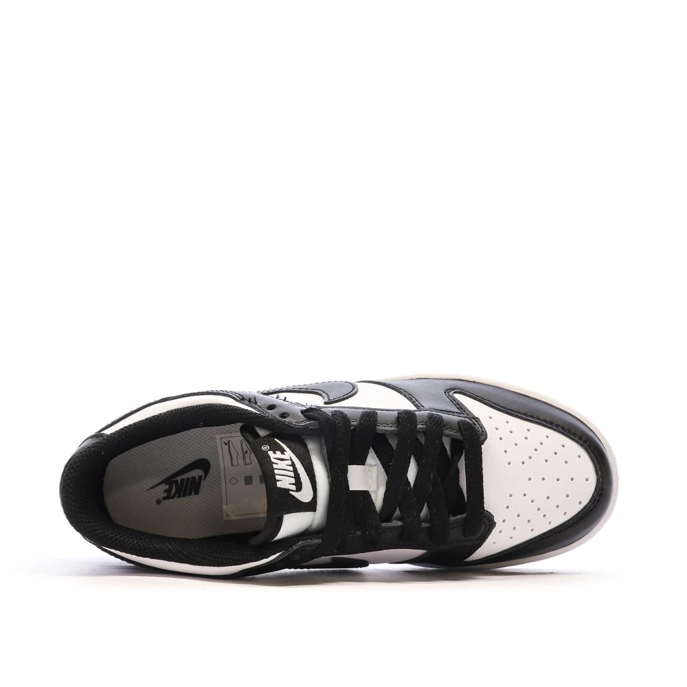 Nike Baskets Blanches/Noires Enfant Nike Dunk Low