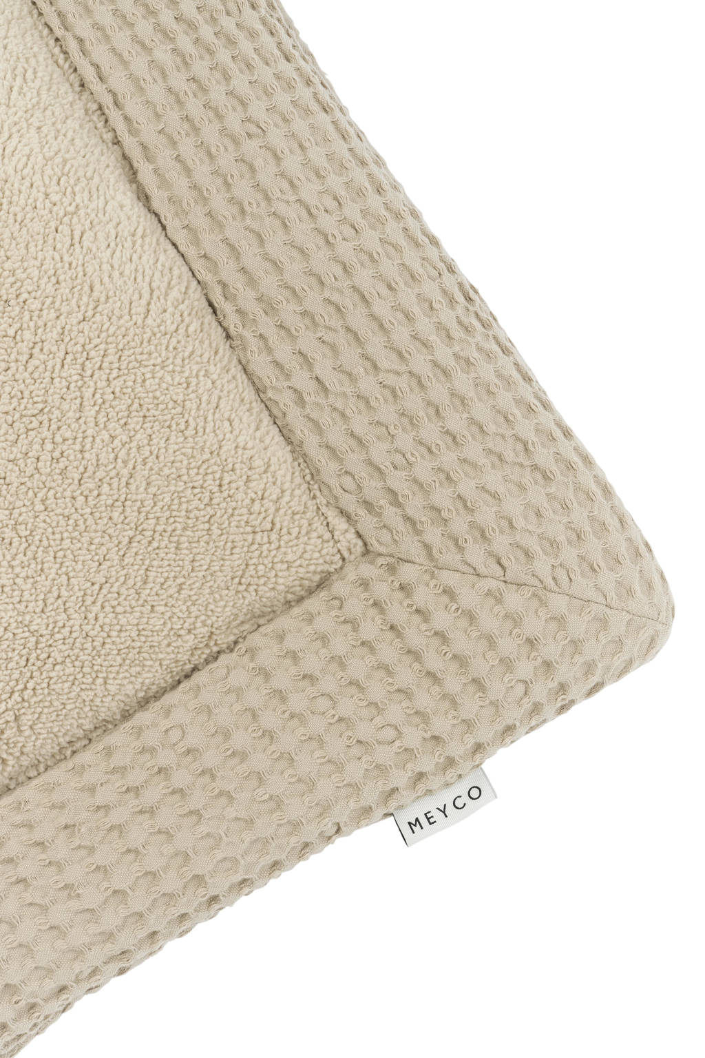 teddy boxkleed Wafel sand