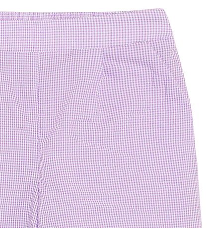 Grunt Shorts - Dana - Lila/Weiß Karos