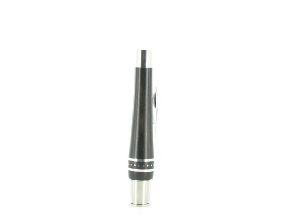 Nontron Virole n° 22 Double Virole Manche Ebène Aluminium Couteaux de Poche par Nontron
