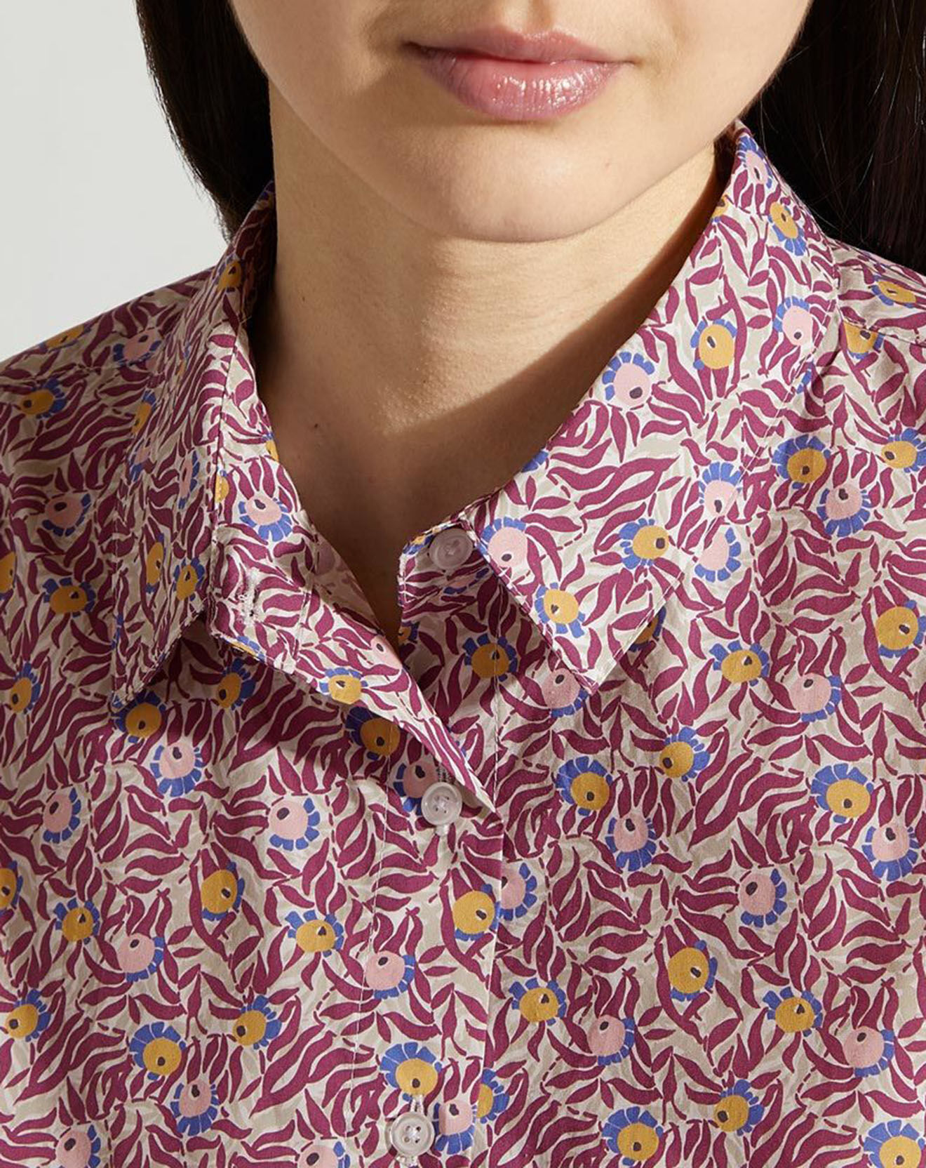 Jodhpur Chemise Atlas violette
