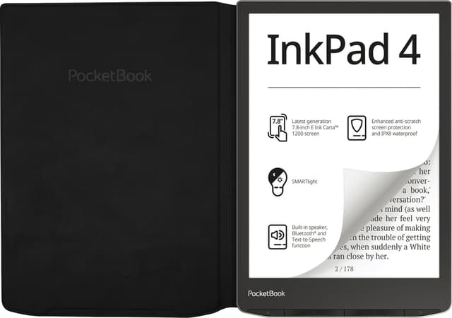 PocketBook InkPad 4/InkPad Color 2 Flip-cover (sort)