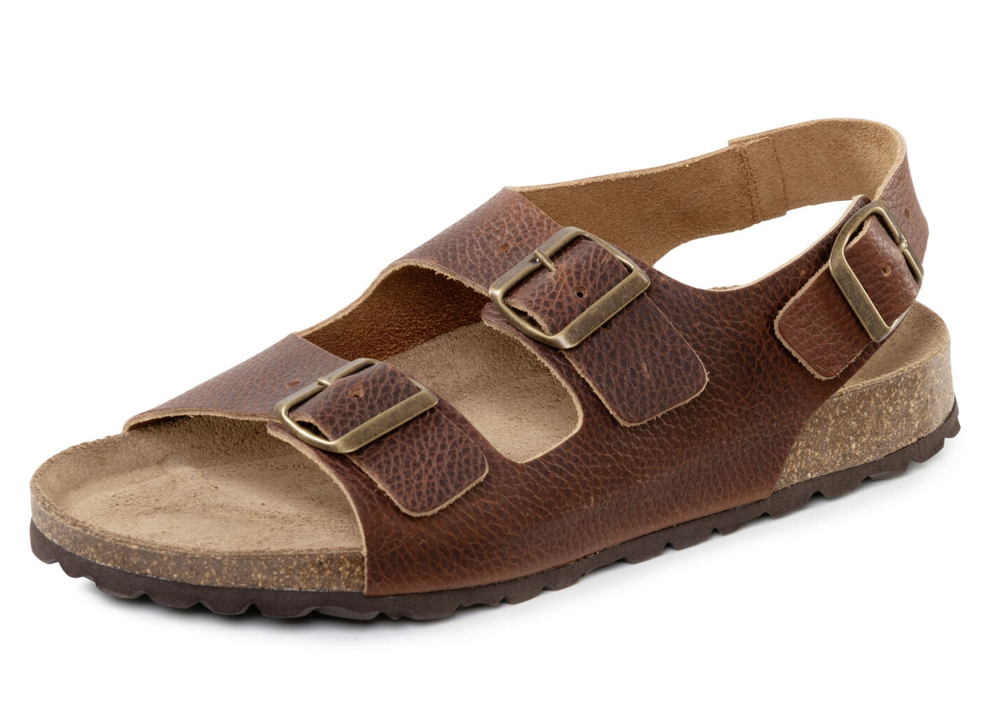 GINO GALANTE, klassische Herren-Sandalen, Weite H, mit verstellbaren Schliessen