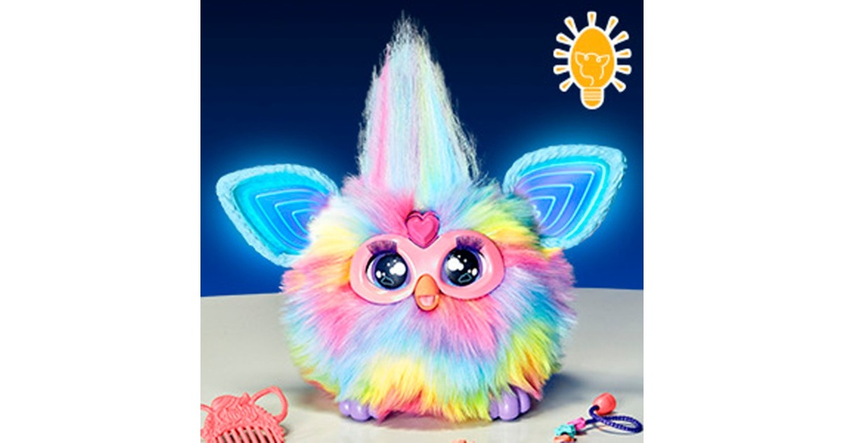 HasbroFurby Tie-Dye Pluchenspeelgoed