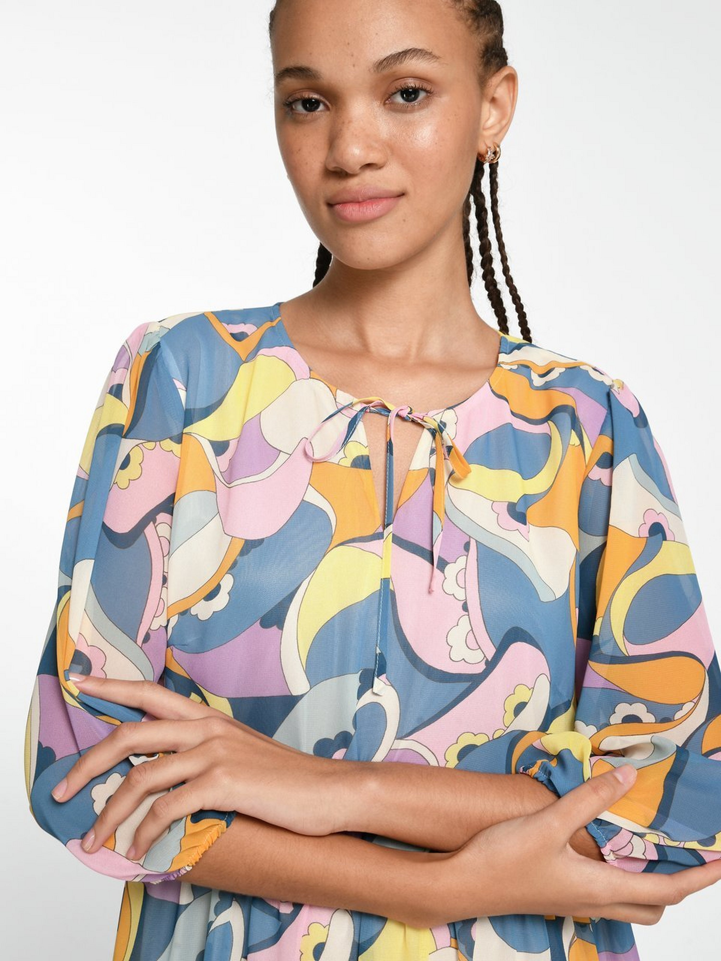 Kleid mit 3/4-Arm
