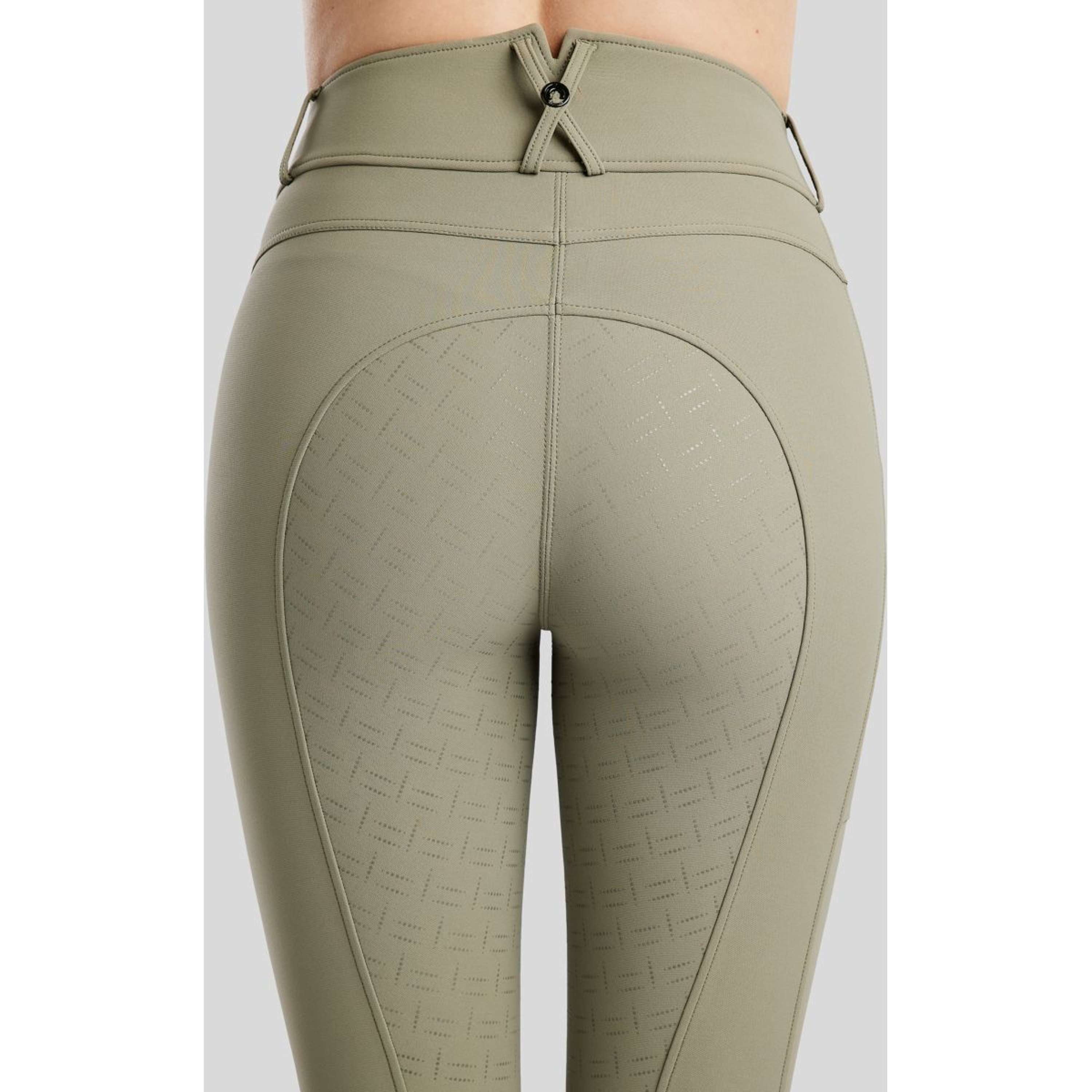 Montar Rijbroek MoGaia Full Grip Dusty Green