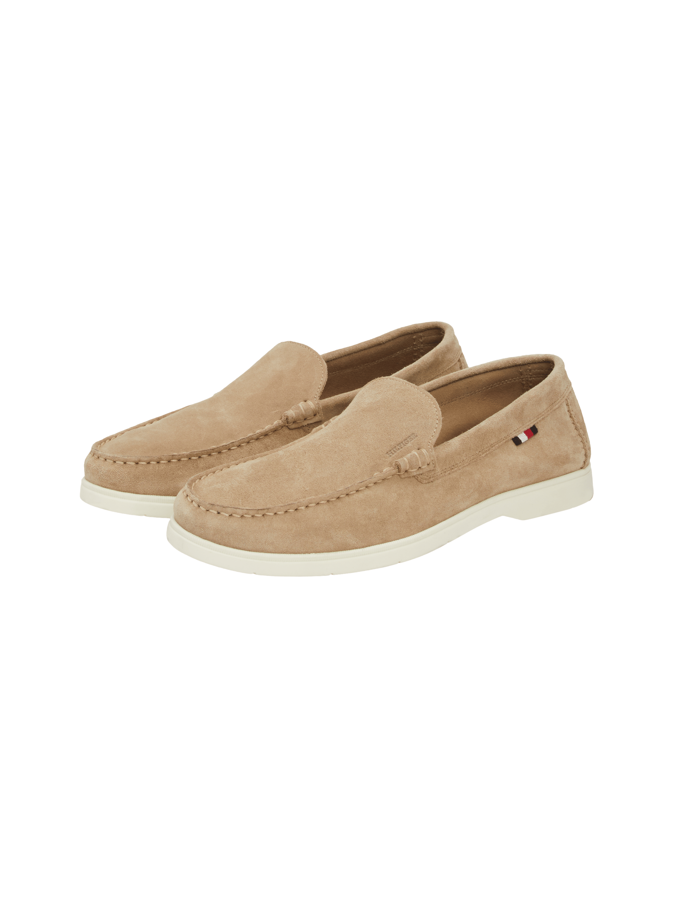 Mocassins en cuir | Beige