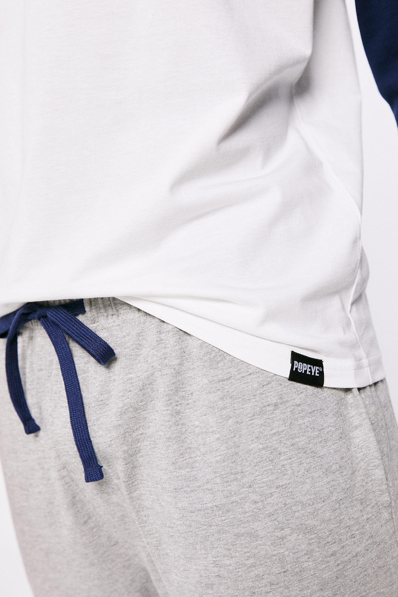Pijama comprido Popeye™ - cinza médio