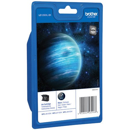 Cartouche Brother LC1280XL haute capacité noire pour imprimante jet d'encre