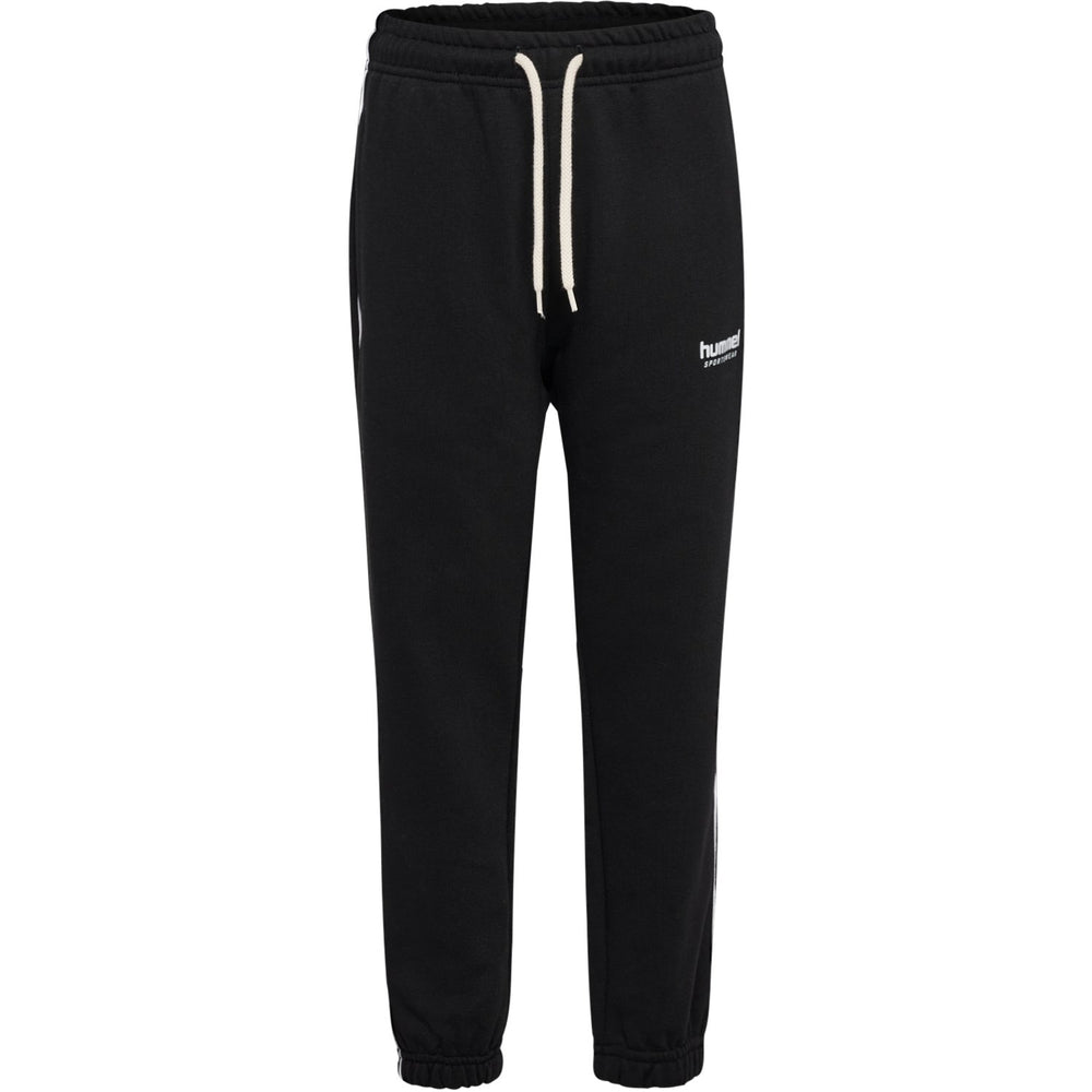 Køb Hummel Black Jr Loose Sweatpant Piping