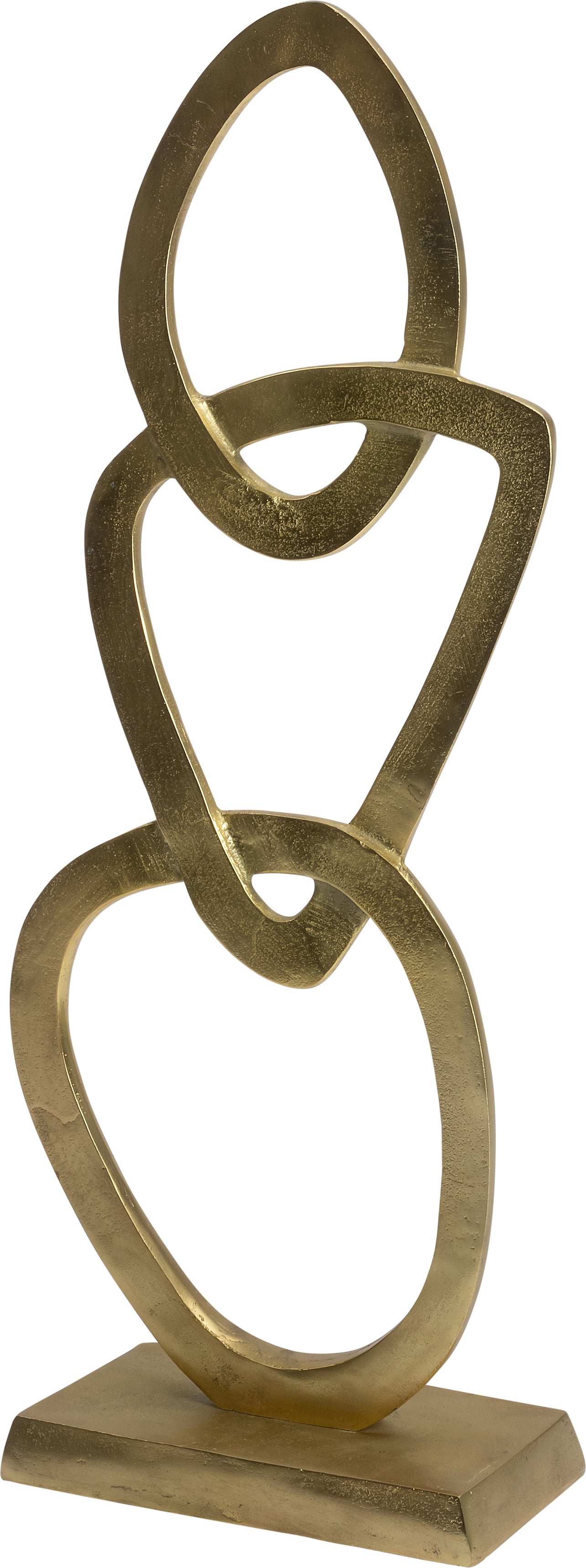 Intratuin beeld Gial abstract goud 29 x 14 x 70 cm