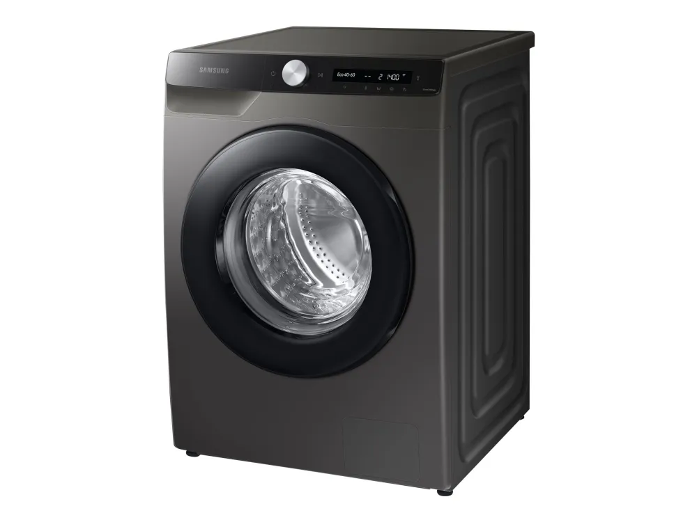 Samsung WW5300T WW80T534AAX - Vaskemaskine - Wi-Fi - bredde: 60 cm - dybde: 55 cm - højde: 85 cm - frontbetjening - 61 liter - 8 kg - 1400 rpm - sort/inox