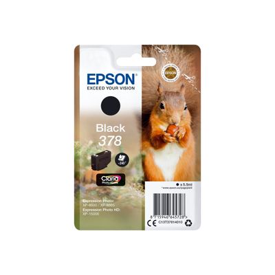 Epson 378 Ecureuil - noir - cartouche d'encre originale