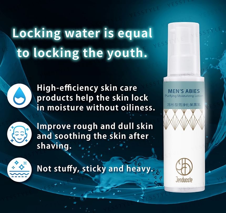 JOURDENESS - Jenduoste Men's Abies Purifying Moisturizing Lotion