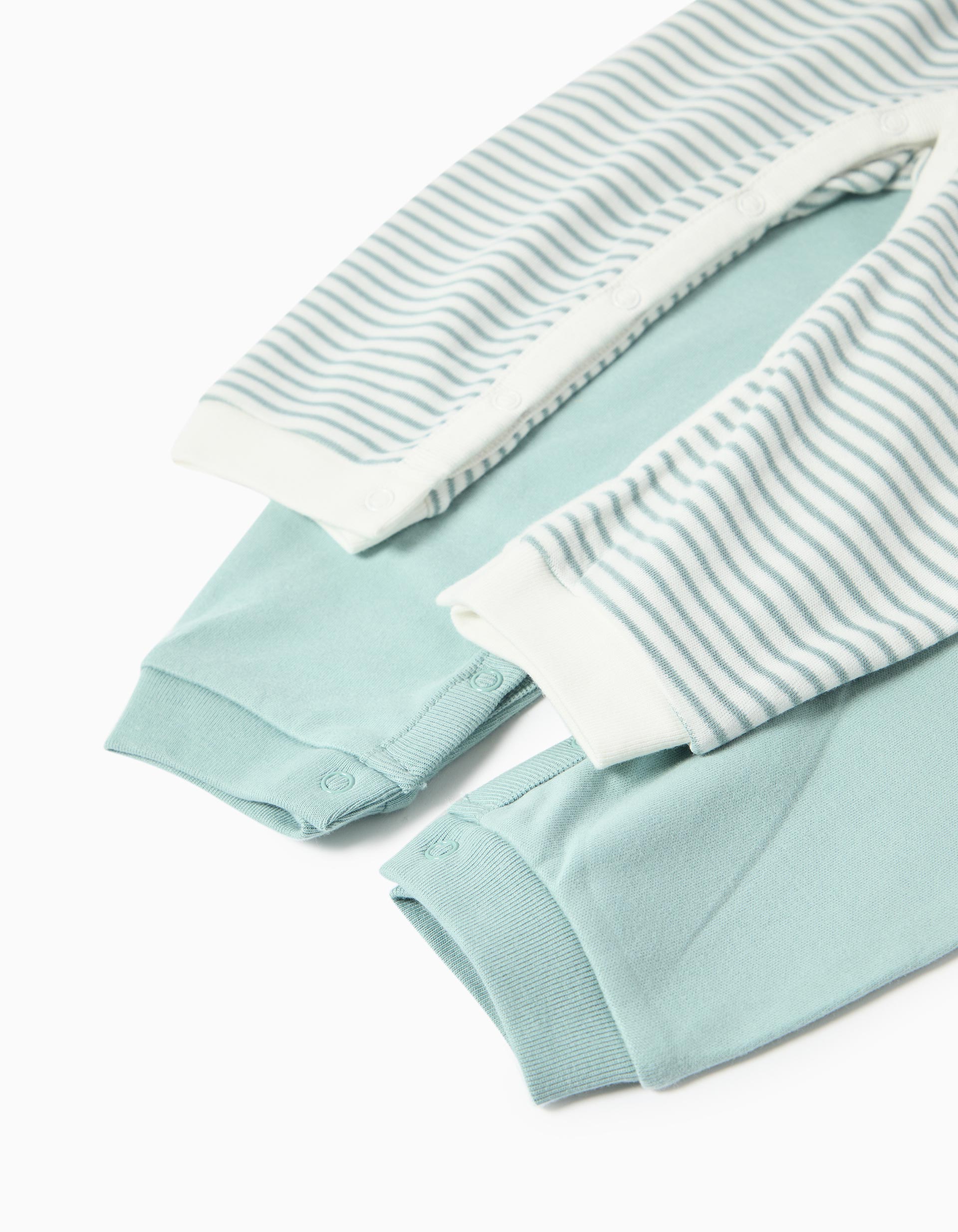 Pack 2 Babygrows, Menino, Cinzento Claro