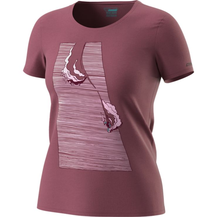 DynafitDYNAFIT X S.Charrière Tee - rosa