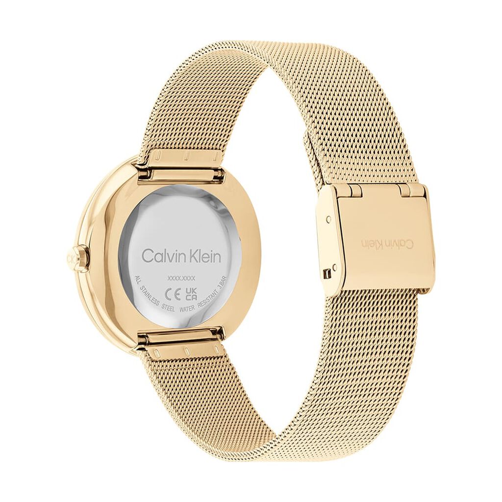 Montre Calvin Klein Twisted Bezel Noir